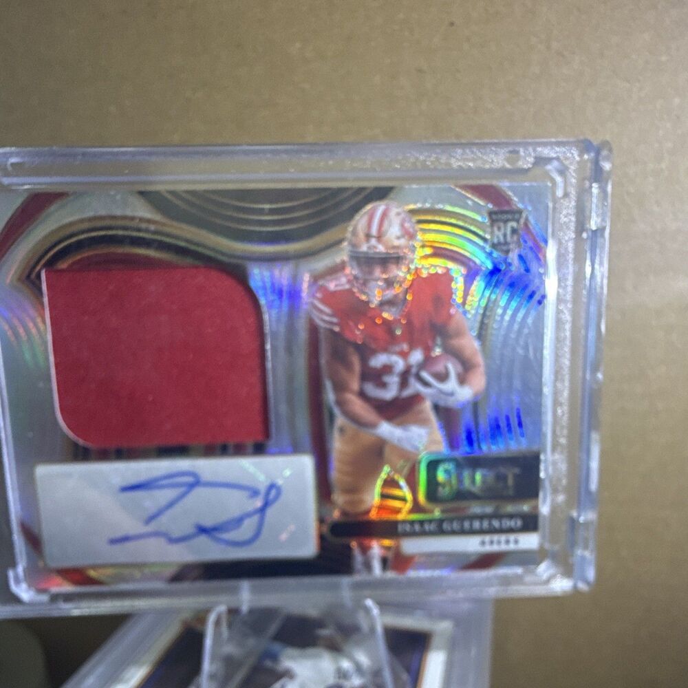 2024 Select - Jumbo Rookie Signature Swatches Isaac Guerendo #JRSS-IGO /199 (RC)